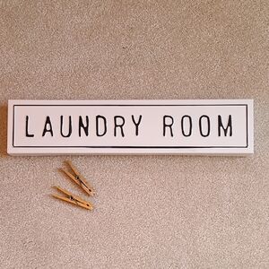 Laundry Room metal Sign